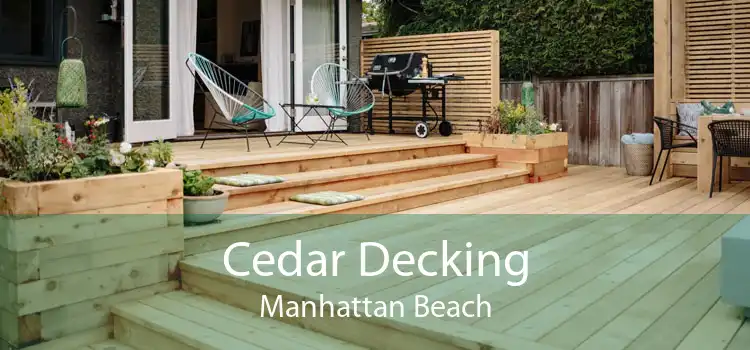 Cedar Decking Manhattan Beach